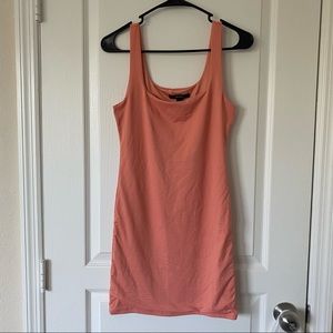 Peach Mini Dress